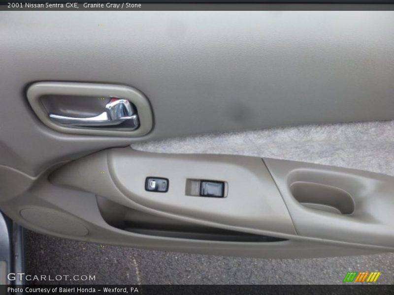 Granite Gray / Stone 2001 Nissan Sentra GXE