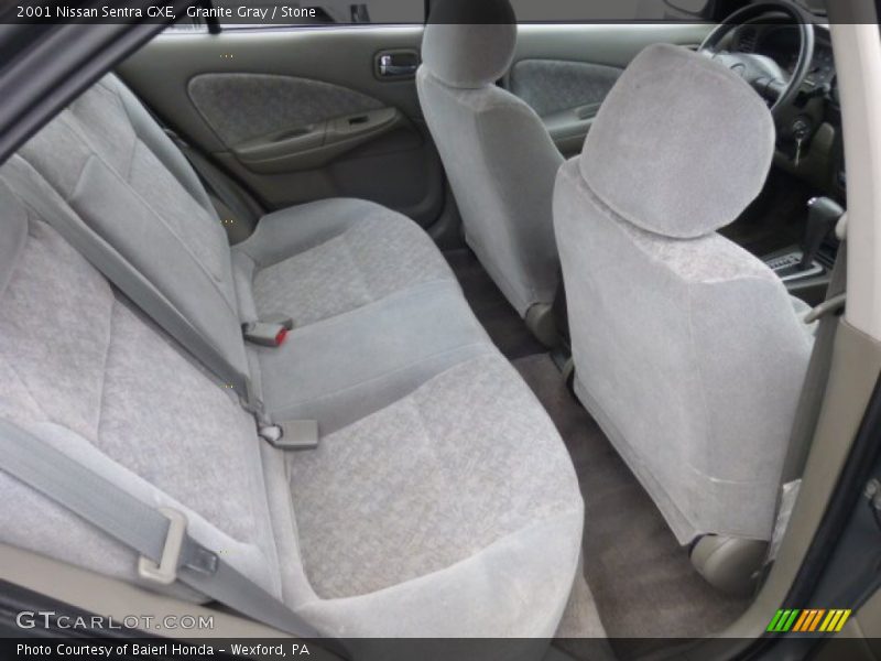 Rear Seat of 2001 Sentra GXE