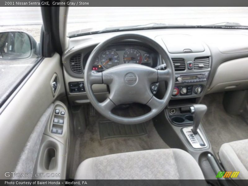 Granite Gray / Stone 2001 Nissan Sentra GXE