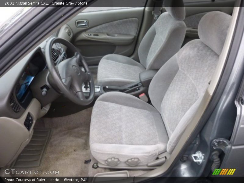 Granite Gray / Stone 2001 Nissan Sentra GXE