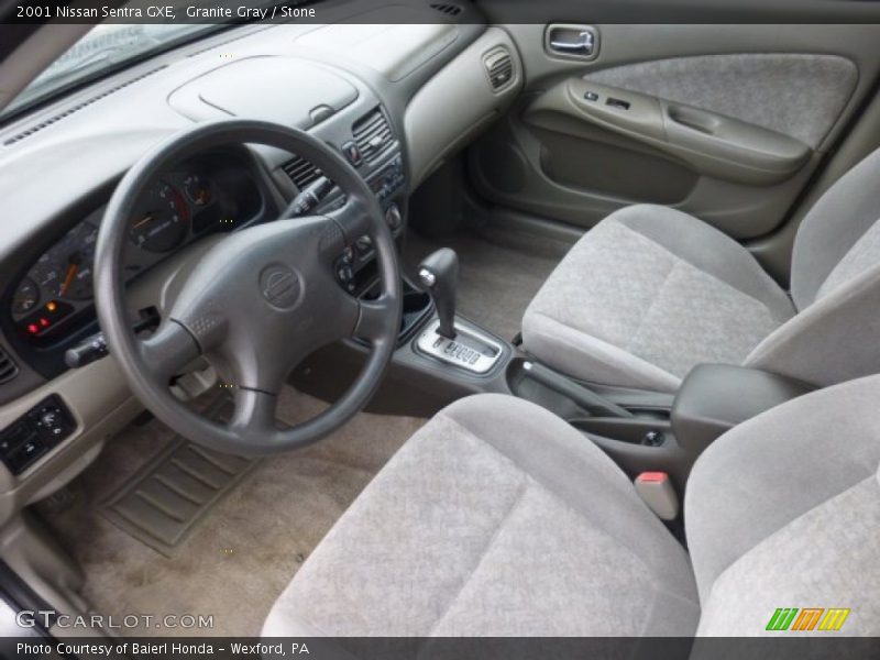 Granite Gray / Stone 2001 Nissan Sentra GXE