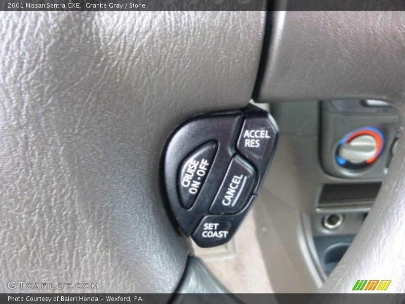 Granite Gray / Stone 2001 Nissan Sentra GXE