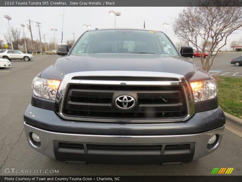 Slate Gray Metallic / Black 2010 Toyota Tundra SR5 CrewMax