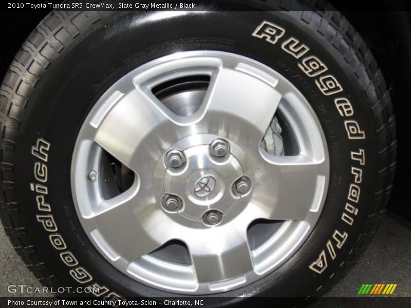 Slate Gray Metallic / Black 2010 Toyota Tundra SR5 CrewMax