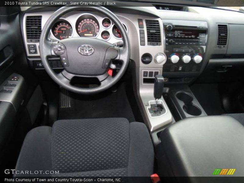Slate Gray Metallic / Black 2010 Toyota Tundra SR5 CrewMax
