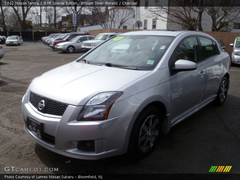 Brilliant Silver Metallic / Charcoal 2012 Nissan Sentra 2.0 SR Special Edition