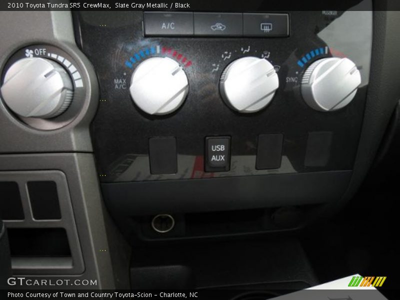 Slate Gray Metallic / Black 2010 Toyota Tundra SR5 CrewMax