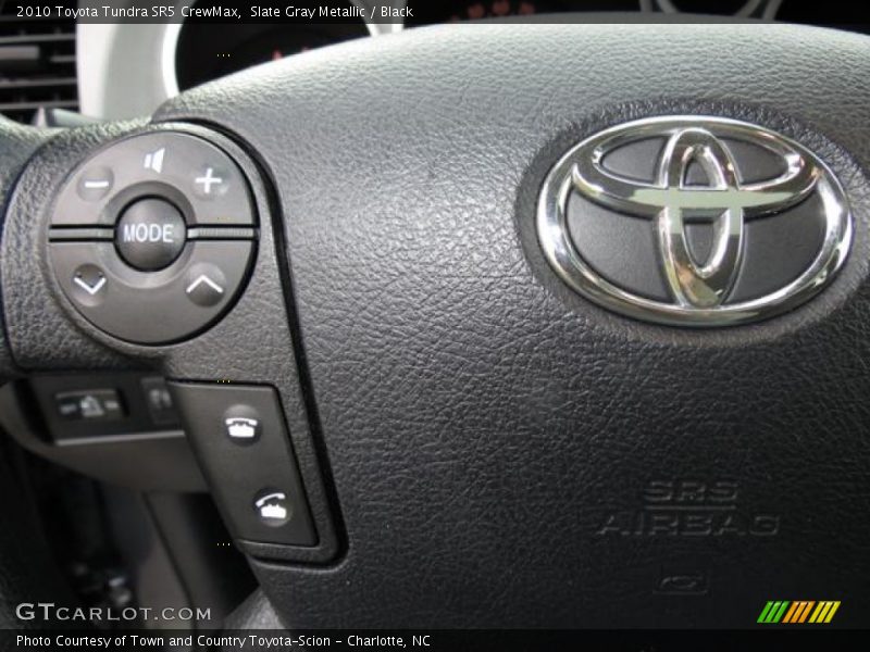 Slate Gray Metallic / Black 2010 Toyota Tundra SR5 CrewMax