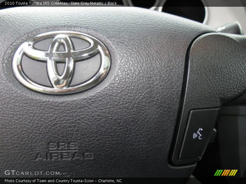 Slate Gray Metallic / Black 2010 Toyota Tundra SR5 CrewMax