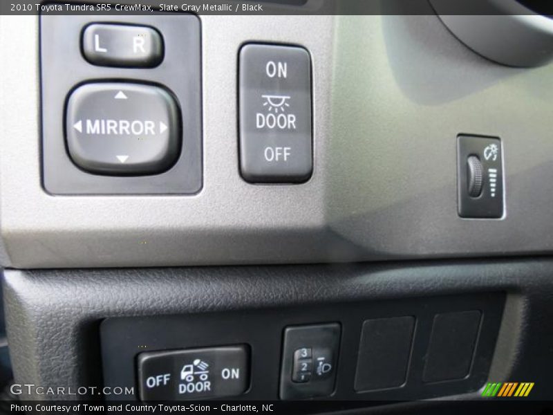 Slate Gray Metallic / Black 2010 Toyota Tundra SR5 CrewMax