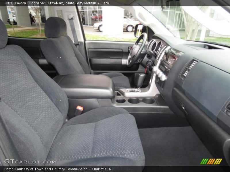 Slate Gray Metallic / Black 2010 Toyota Tundra SR5 CrewMax