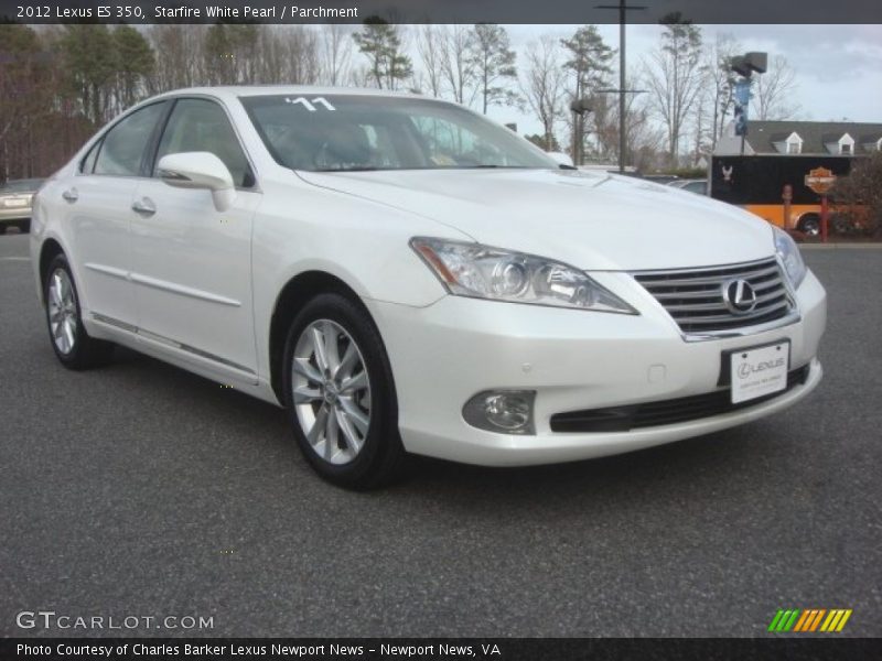 Starfire White Pearl / Parchment 2012 Lexus ES 350
