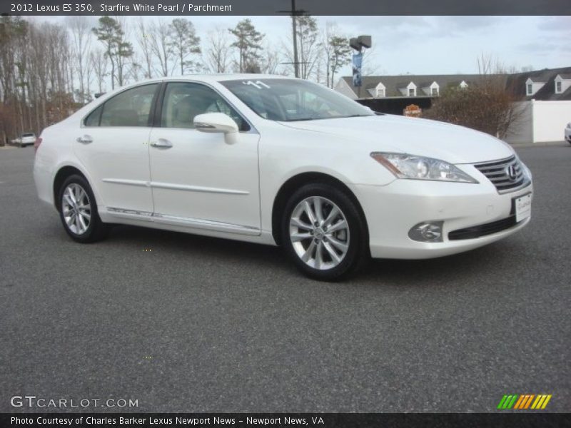 Starfire White Pearl / Parchment 2012 Lexus ES 350