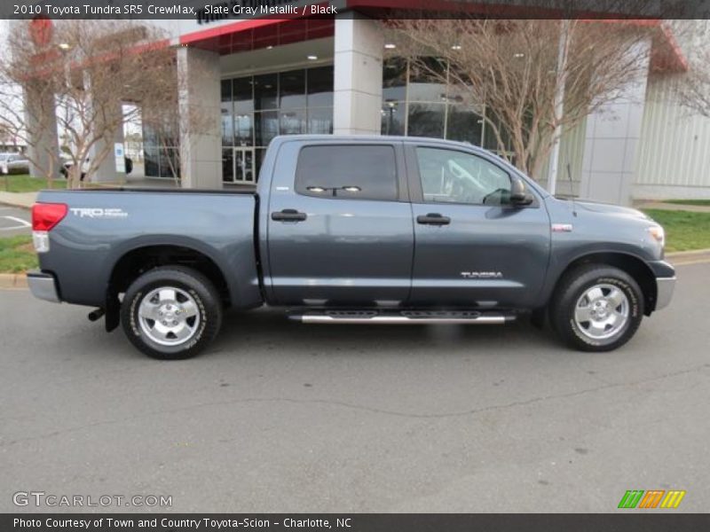 Slate Gray Metallic / Black 2010 Toyota Tundra SR5 CrewMax