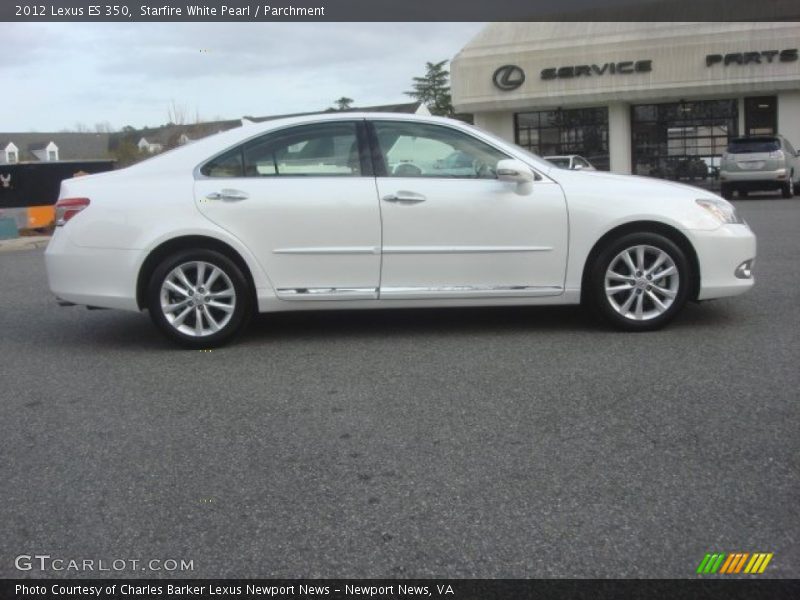 Starfire White Pearl / Parchment 2012 Lexus ES 350