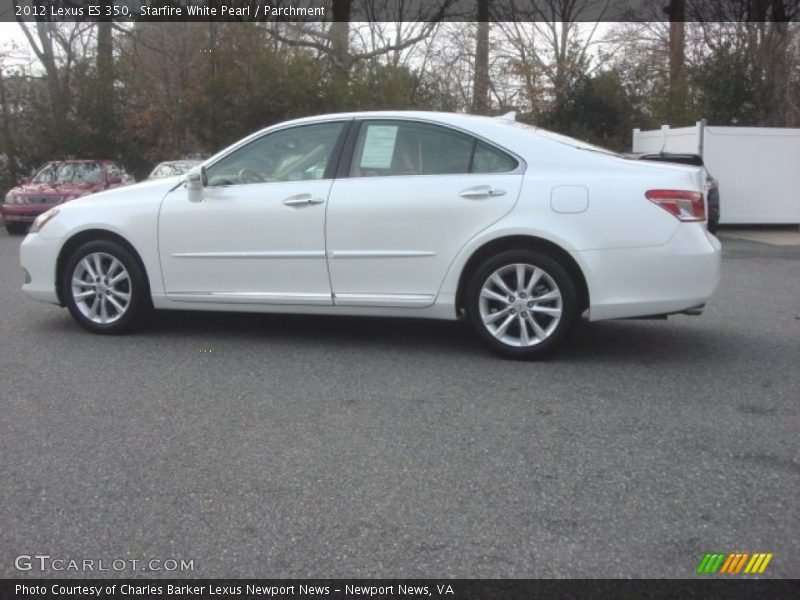 Starfire White Pearl / Parchment 2012 Lexus ES 350