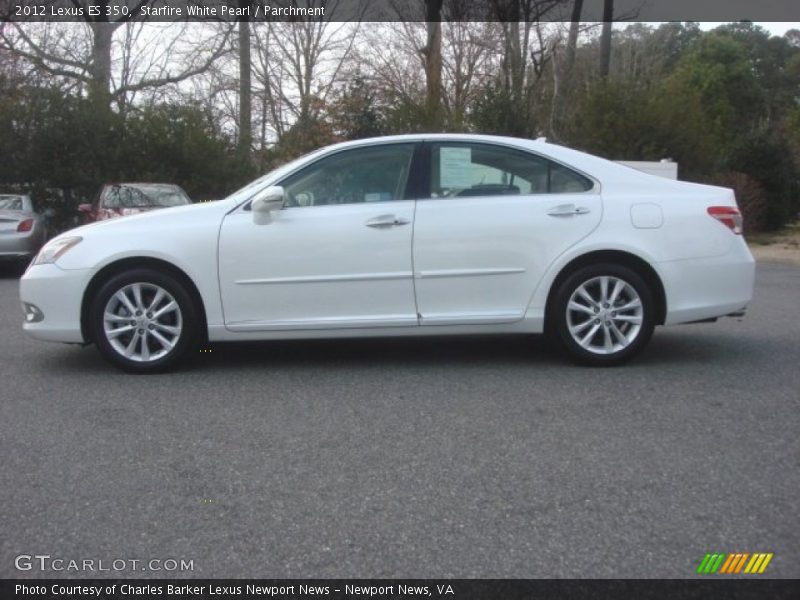 Starfire White Pearl / Parchment 2012 Lexus ES 350