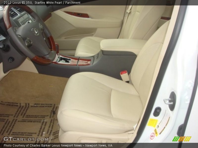 Starfire White Pearl / Parchment 2012 Lexus ES 350