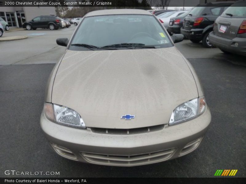 Sandrift Metallic / Graphite 2000 Chevrolet Cavalier Coupe