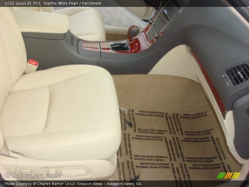 Starfire White Pearl / Parchment 2012 Lexus ES 350