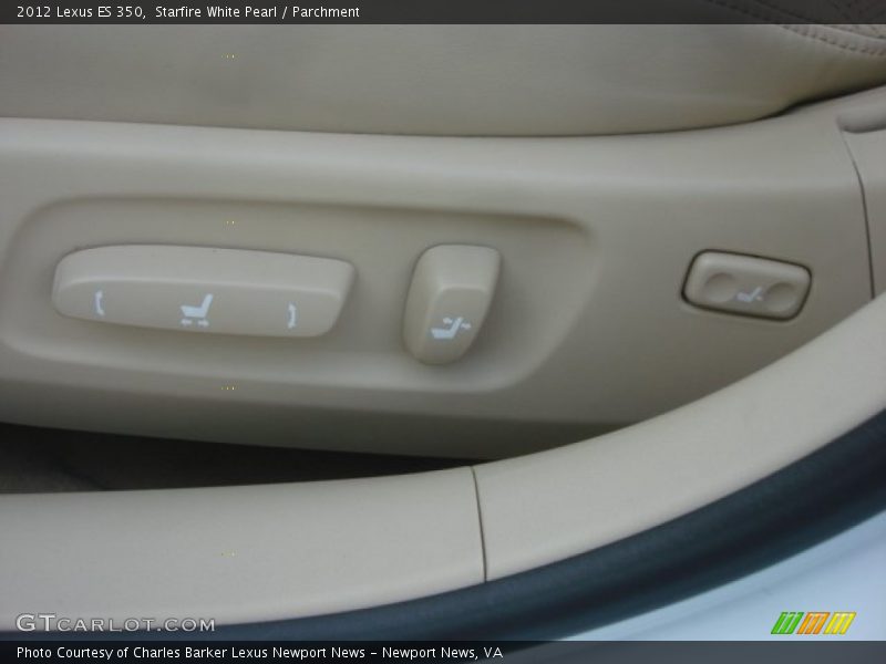 Starfire White Pearl / Parchment 2012 Lexus ES 350