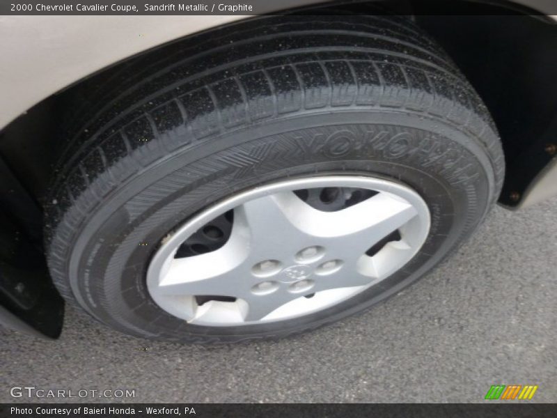 Sandrift Metallic / Graphite 2000 Chevrolet Cavalier Coupe
