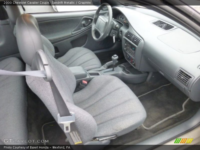  2000 Cavalier Coupe Graphite Interior
