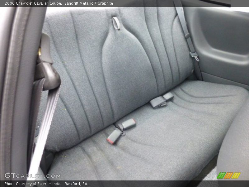 Sandrift Metallic / Graphite 2000 Chevrolet Cavalier Coupe