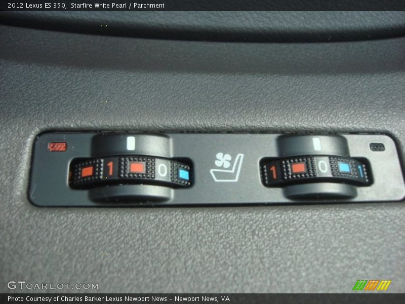 Starfire White Pearl / Parchment 2012 Lexus ES 350