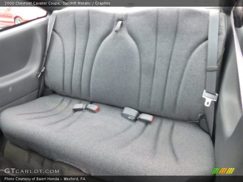 Sandrift Metallic / Graphite 2000 Chevrolet Cavalier Coupe
