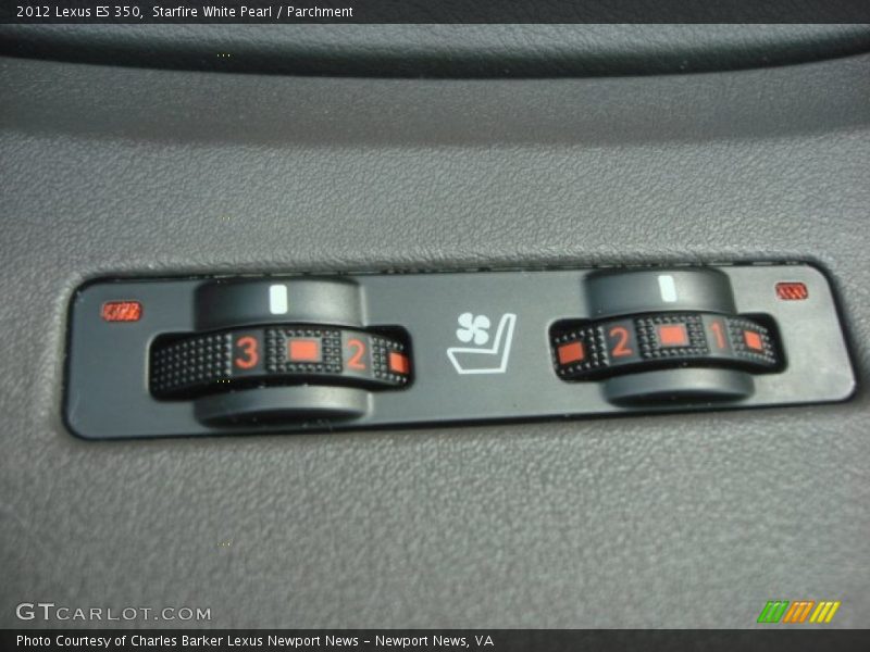 Starfire White Pearl / Parchment 2012 Lexus ES 350