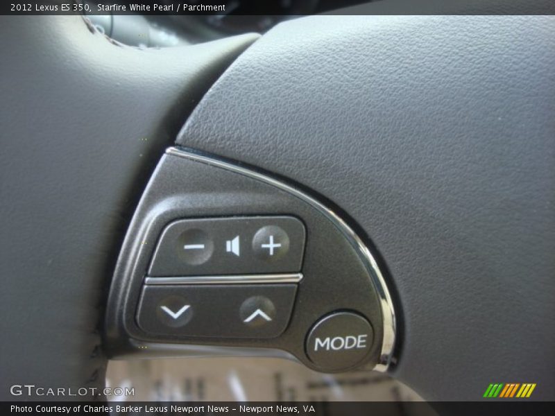 Starfire White Pearl / Parchment 2012 Lexus ES 350