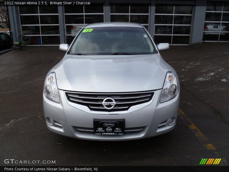 Brilliant Silver / Charcoal 2012 Nissan Altima 2.5 S