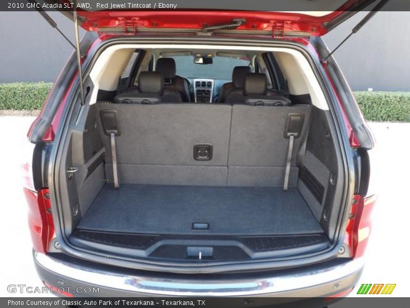 Red Jewel Tintcoat / Ebony 2010 GMC Acadia SLT AWD