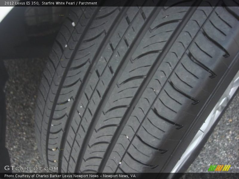 Starfire White Pearl / Parchment 2012 Lexus ES 350