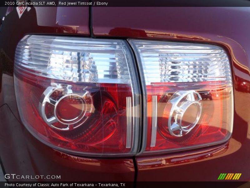 Red Jewel Tintcoat / Ebony 2010 GMC Acadia SLT AWD