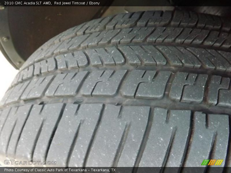 Red Jewel Tintcoat / Ebony 2010 GMC Acadia SLT AWD