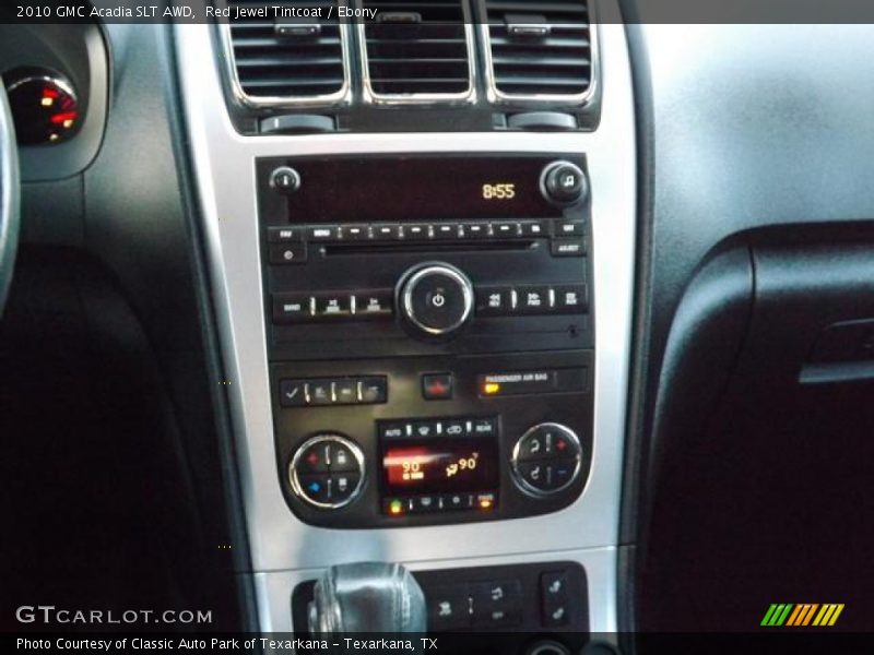 Red Jewel Tintcoat / Ebony 2010 GMC Acadia SLT AWD