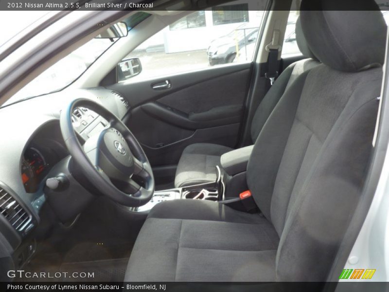 Brilliant Silver / Charcoal 2012 Nissan Altima 2.5 S