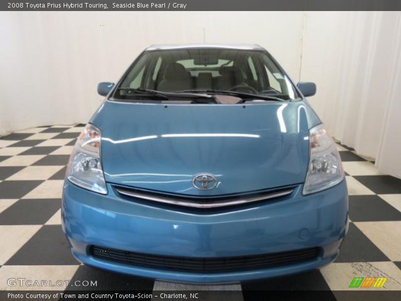 Seaside Blue Pearl / Gray 2008 Toyota Prius Hybrid Touring
