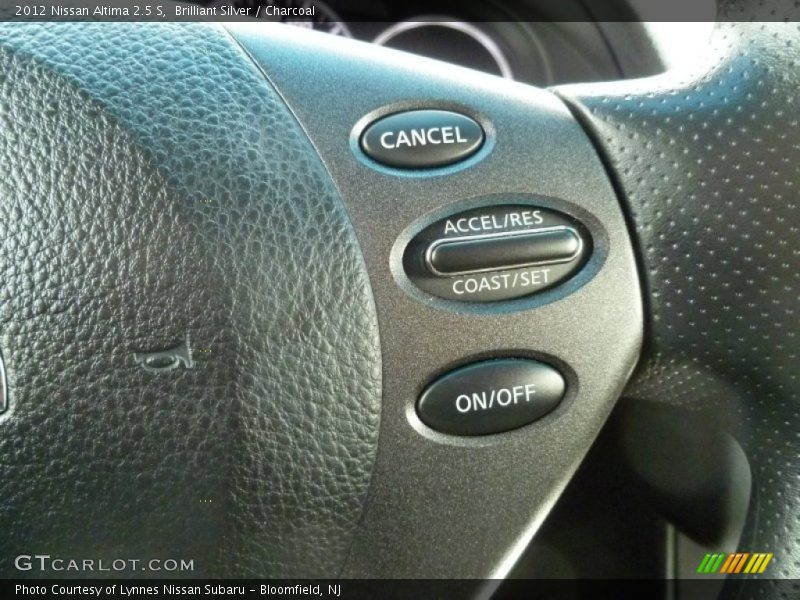 Brilliant Silver / Charcoal 2012 Nissan Altima 2.5 S
