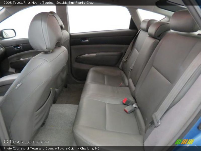 Seaside Blue Pearl / Gray 2008 Toyota Prius Hybrid Touring