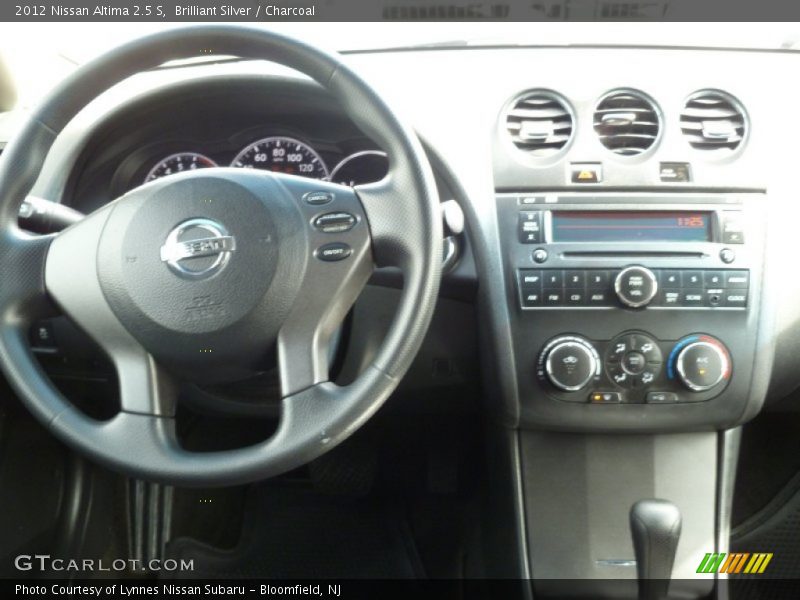 Brilliant Silver / Charcoal 2012 Nissan Altima 2.5 S