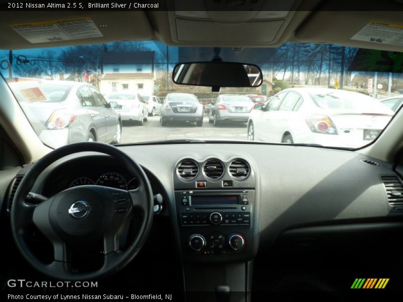 Brilliant Silver / Charcoal 2012 Nissan Altima 2.5 S
