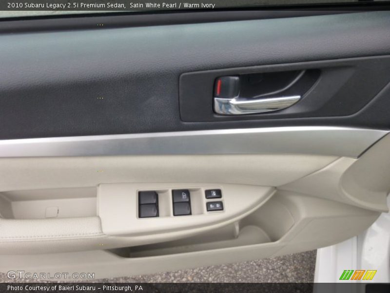 Door Panel of 2010 Legacy 2.5i Premium Sedan