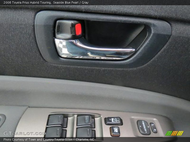 Seaside Blue Pearl / Gray 2008 Toyota Prius Hybrid Touring