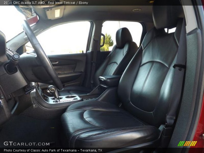 Red Jewel Tintcoat / Ebony 2010 GMC Acadia SLT AWD