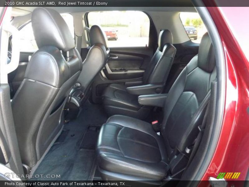 Red Jewel Tintcoat / Ebony 2010 GMC Acadia SLT AWD