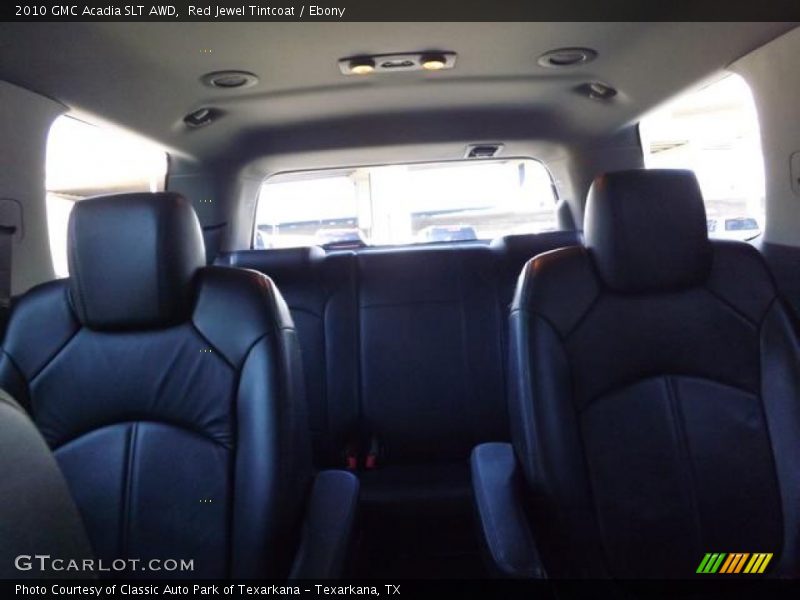 Red Jewel Tintcoat / Ebony 2010 GMC Acadia SLT AWD