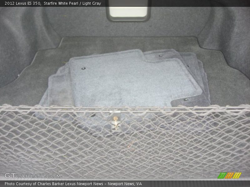 Starfire White Pearl / Light Gray 2012 Lexus ES 350